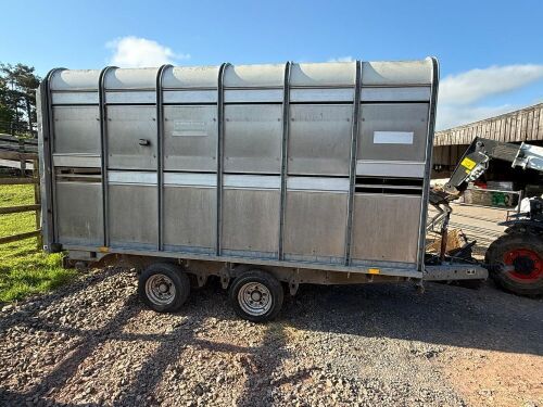 IFOR WILLIAMS 12' LIVESTOCK TRAILER