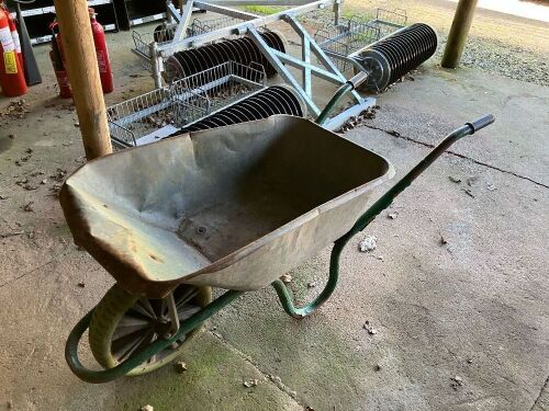GALVANISED WHEEL BARROW