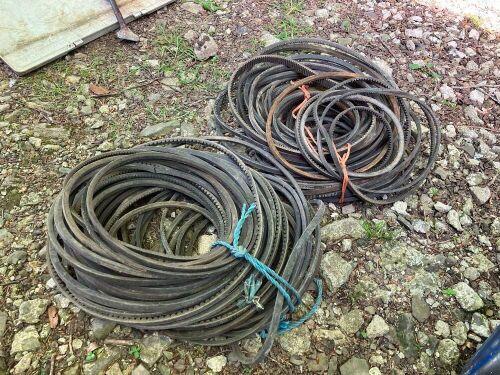 APPROX 100 ASSORTED 'V' BELTS