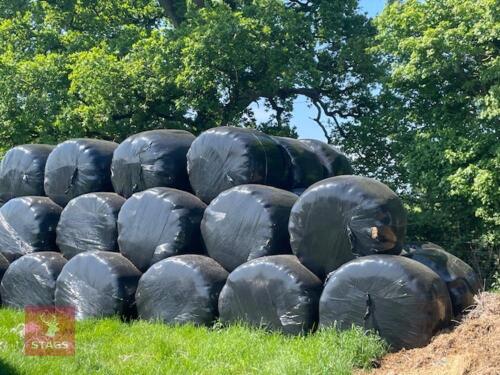 40 ROUND BALES OF 2024 SILAGE BIDS PER BALE
