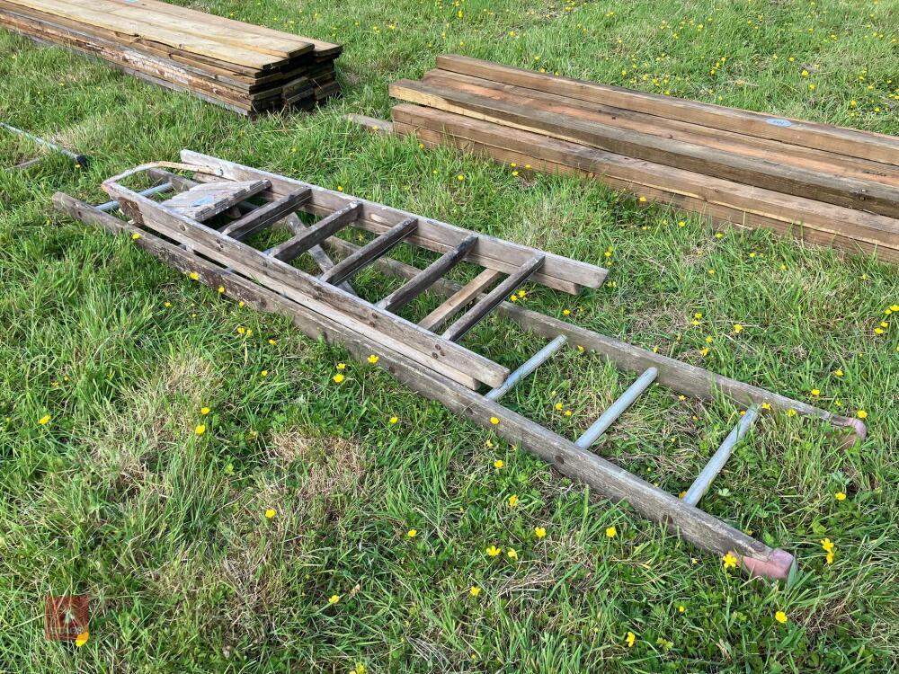 WOODEN LADDER & WOODEN STEP LADDER