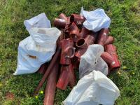 QTY OF GAS PIPE COUPLINGS - 6
