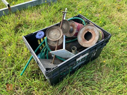 CRATE OF WORKSHOP SUNDRIES