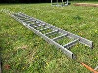 DOUBLE EXTENDING ALUMINIUM LADDER - 5