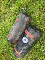 2 LORRY AIR TANKS - 2
