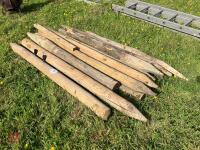 14 FENCE POSTS
