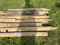 14 FENCE POSTS - 2