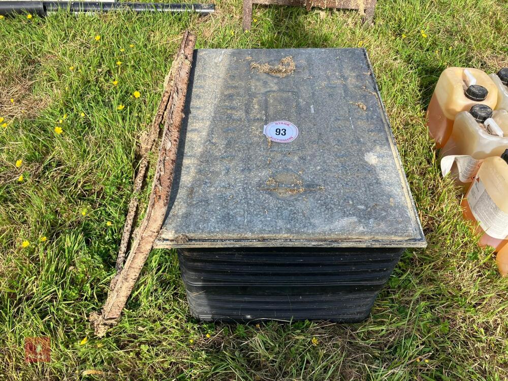 MANHOLE COVER & 2 RISERS