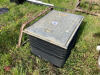 MANHOLE COVER & 2 RISERS - 2