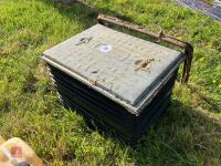 MANHOLE COVER & 2 RISERS - 4