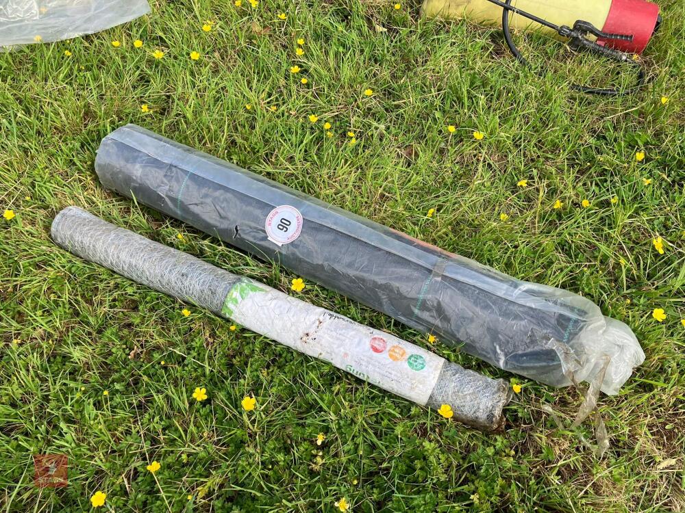 10M ROLL OF CHICKEN WIRE & MEMBRAIN