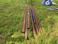 QTY OF BOX SECTION, ANGLE IRON & TUBE - 4