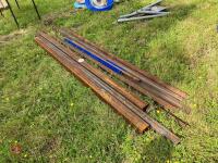 QTY OF BOX SECTION, ANGLE IRON & TUBE - 5