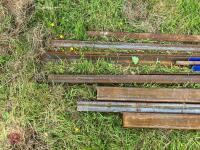 QTY OF BOX SECTION, ANGLE IRON & TUBE - 9