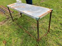 LIGHTWEIGHT METAL WORK TABLE - 5