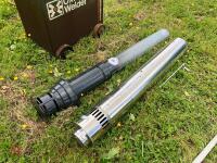 2 LENGTHS OF FLU PIPE - 6