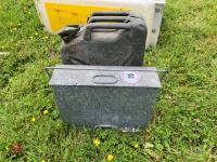 JERRY CAN & METAL BOX - 2
