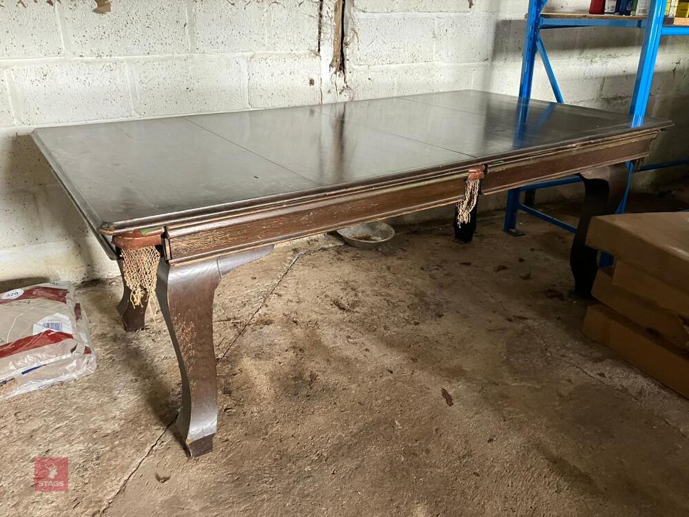 RILEY HOME BILLIARD TABLE