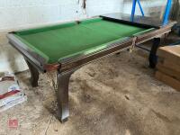 RILEY HOME BILLIARD TABLE - 6