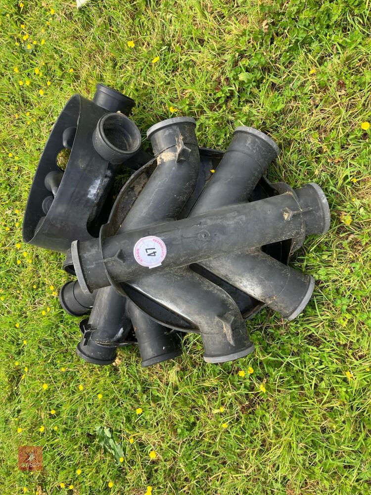 3 MANHOLE BASE DIVERTERS