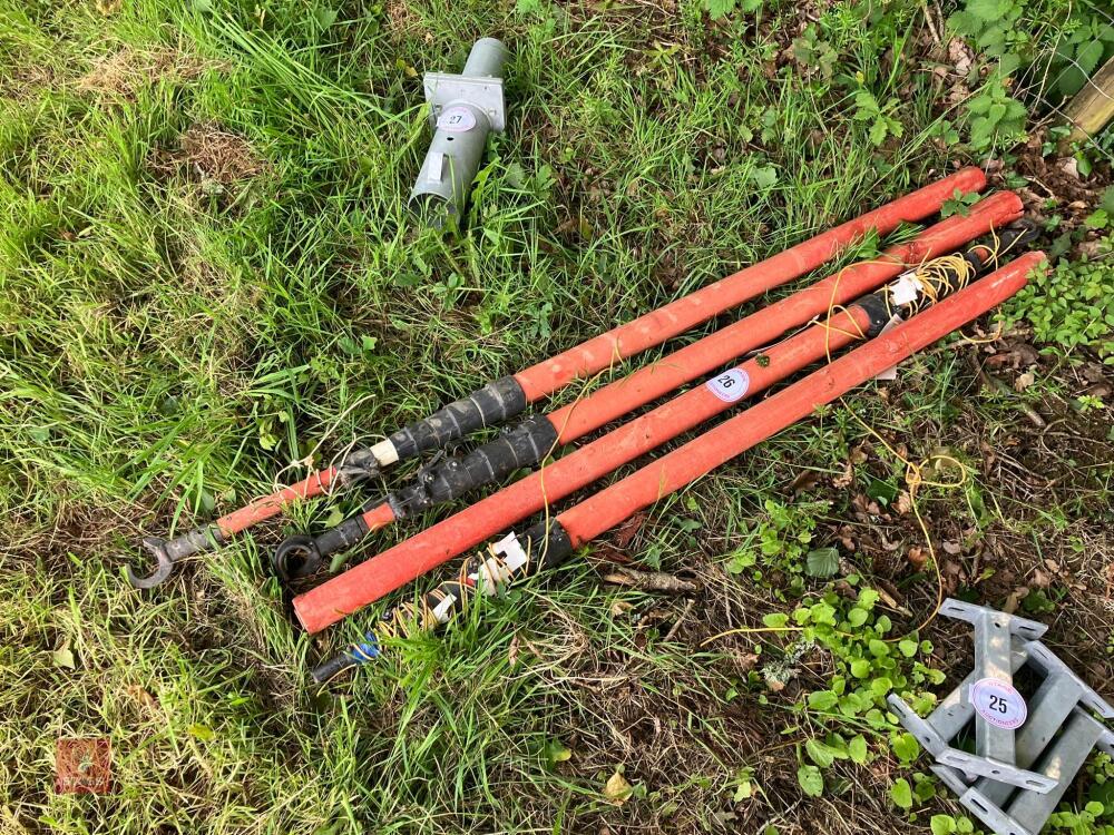 4 HEIGHT EXTENDABLE GUIDANCE POLES