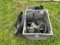 2 TUBS OF RUBBER EARTH PIPE CONNECTORS