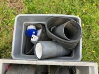 2 TUBS OF RUBBER EARTH PIPE CONNECTORS - 3