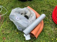 QTY OF 4'' EARTH PIPE JOINERS