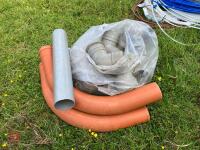 QTY OF 4'' EARTH PIPE JOINERS - 4