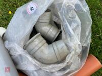 QTY OF 4'' EARTH PIPE JOINERS - 5