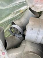 QTY OF 4'' EARTH PIPE JOINERS - 6