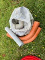 QTY OF 4'' EARTH PIPE JOINERS - 8