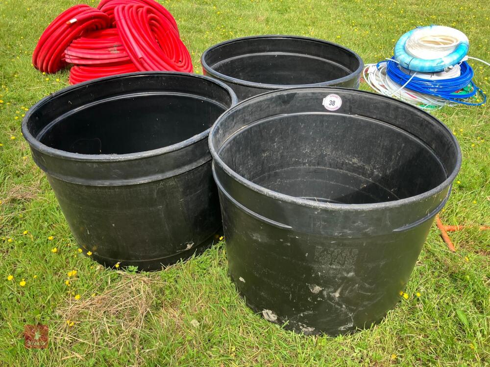 3 LARGE TITAN TROUGH/PLANTER