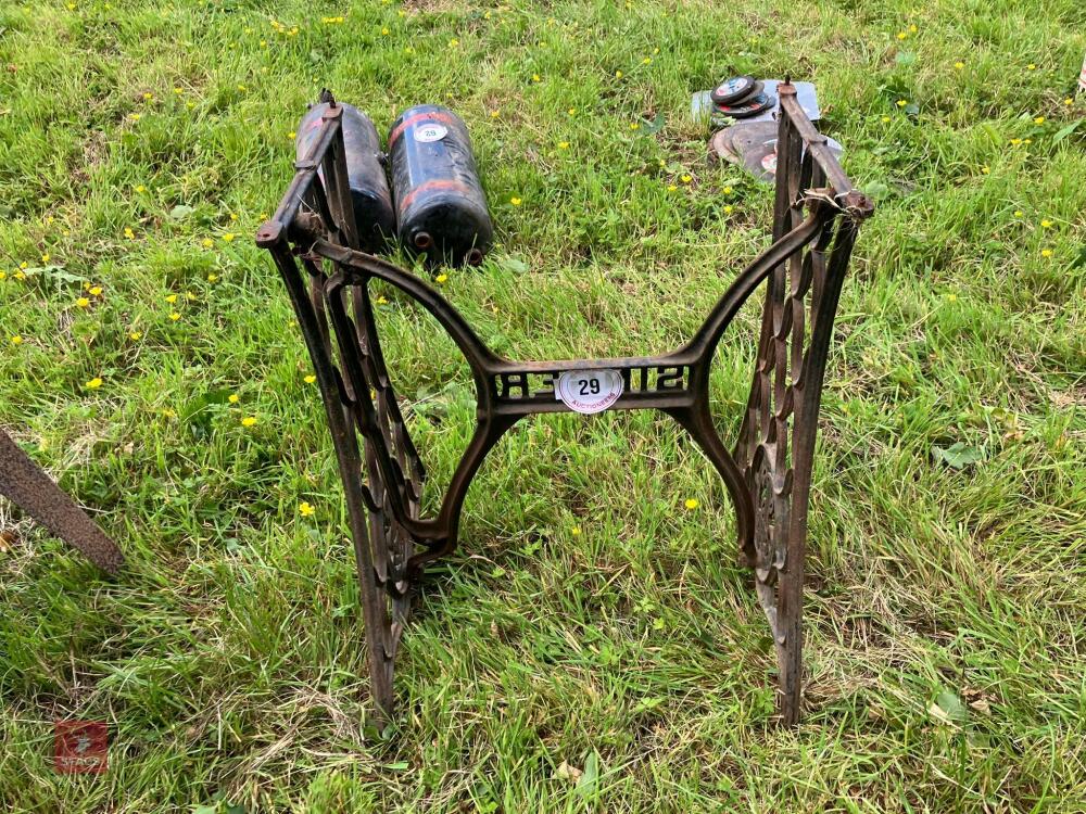 SINGER SEWING MACHINE FRAME