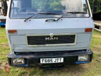 1989 MAN 8.150 7.5T FLATBED LORRY - 8