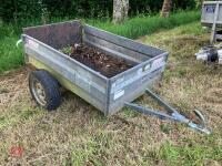 LOGIC 5' X 3'6'' SINGLE AXLE CAR TRAILER