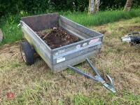 LOGIC 5' X 3'6'' SINGLE AXLE CAR TRAILER - 2