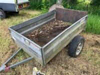 LOGIC 5' X 3'6'' SINGLE AXLE CAR TRAILER - 6