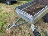 LOGIC 5' X 3'6'' SINGLE AXLE CAR TRAILER - 7