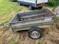 LOGIC 5' X 3'6'' SINGLE AXLE CAR TRAILER - 8