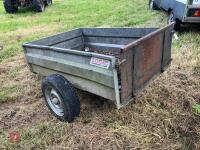 LOGIC 5' X 3'6'' SINGLE AXLE CAR TRAILER - 9