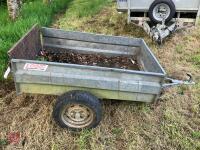 LOGIC 5' X 3'6'' SINGLE AXLE CAR TRAILER - 12