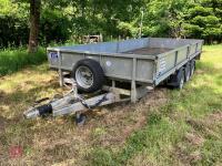 2021 16' IFOR WILLIAMS FLATBED TRAILER - 2