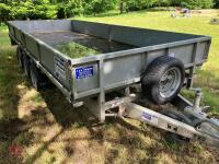2021 16' IFOR WILLIAMS FLATBED TRAILER - 11