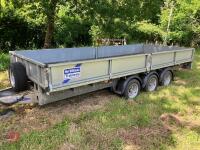 2021 16' IFOR WILLIAMS FLATBED TRAILER - 14