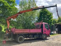 2006 RENAULT 7.5T HIAB TIPPING LORRY - 2