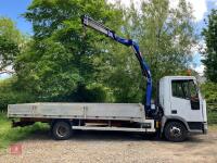 2003 IVECO 7.5T HIAB FLATBED LORRY - 3