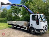 2003 IVECO 7.5T HIAB FLATBED LORRY - 5