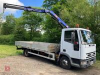 2003 IVECO 7.5T HIAB FLATBED LORRY - 6