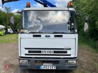 2003 IVECO 7.5T HIAB FLATBED LORRY - 10